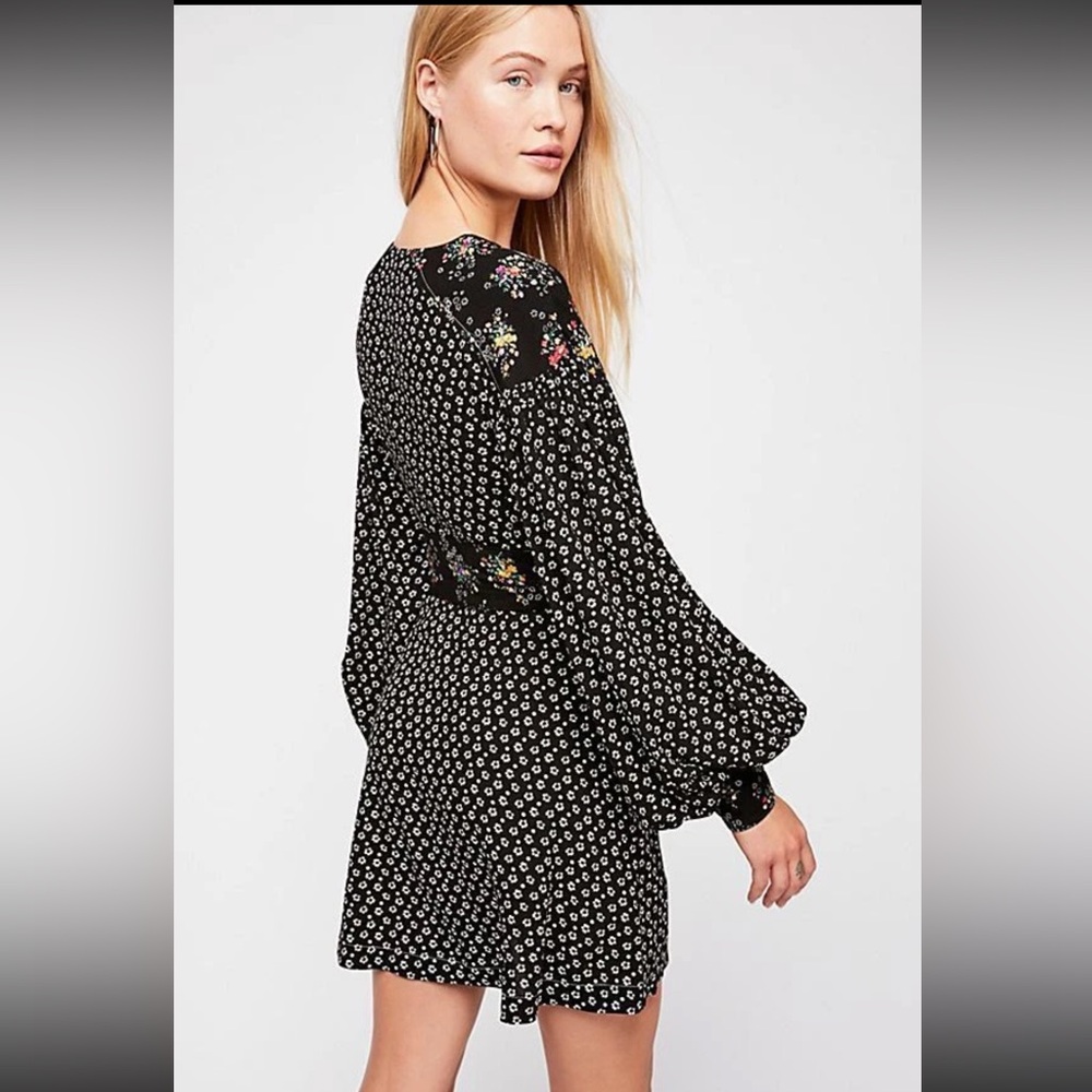 Free People Wonderland Mini Dress Size L - Picture 3 of 8